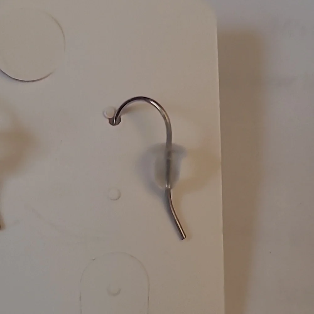 Elegant Silver and  Multicolor Dangle Elephant Earrings - Picture 4 of 6